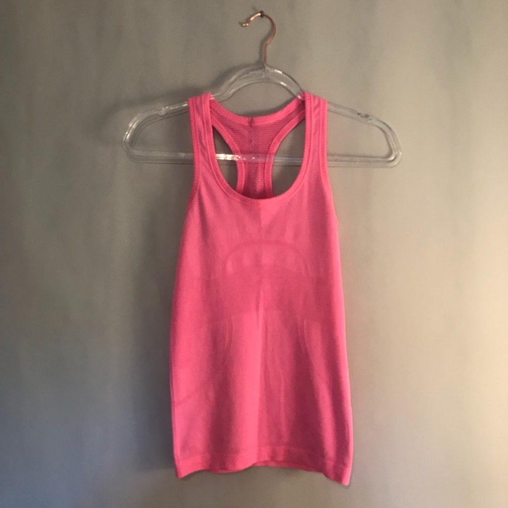 🔴SOLD🔴Pink Lululemon Swiftly Tech Racerback Tank